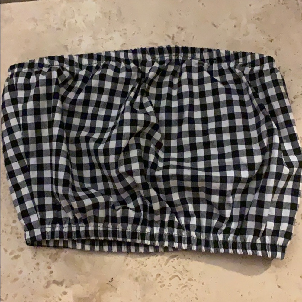 scrunchie tube top